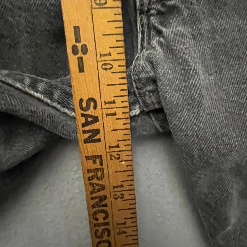 VTG Levi's jeans Orange Tab 505 Gray  Mens 30x31 Made USA Straight Leg Faded